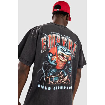Empyre Chompions Boxy T-Shirt zwart