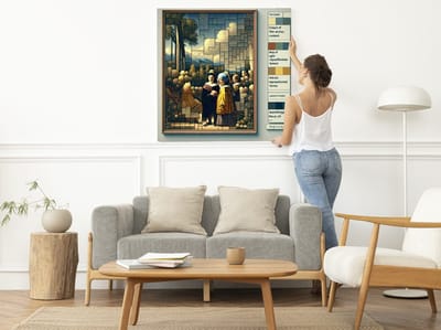 Kunstprint | Wanddecoratie | Canvas | 30 × 30 cm