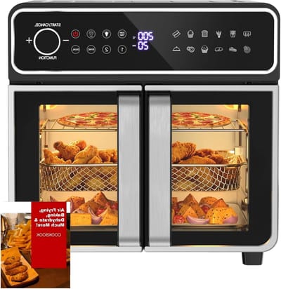 Heteluchtfriteuse - Airfryer Oven - Gezond Frituren - Grote Capaciteit - 23 Liter - Gemengde kleuren