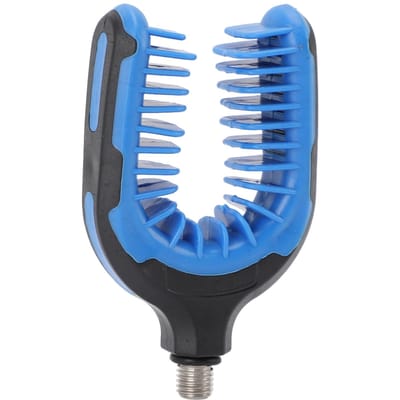 Siliconen hengelsteunhouder, blauw, met TPR omwikkelde beugel, 83 schroefdraad, accessoires voor visgerei blue