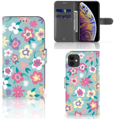 Apple iPhone 11 Hoesje Flower Power