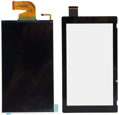 Dailygoods- LCD-scherm Vervangend - Digitizer/Touchscreen - HAC-001 - Duurzaam Glas/ABS - Hoogwaardige Kwaliteit - Eenvoudige Installatie - Gameconsole Scherm