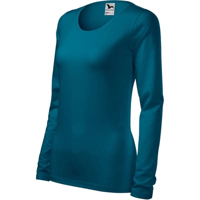 Dames-T-shirt met lange mouwen Malfini Slim 139