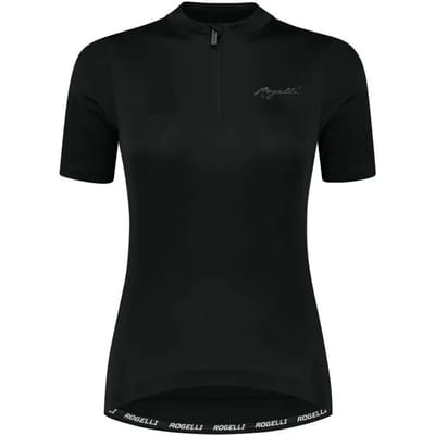 Rogelli Core Dames Fietsshirt - Korte Mouw - Zwart