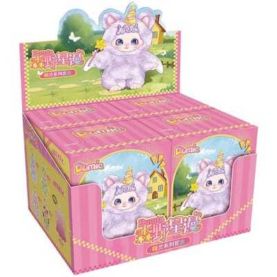 100% Echte Dumia Morino Ster Man Elf Bedelpop Vinyl Schattige Pluche Tide Play Blind Box Tas Bedel Meisje Verjaardagscadeaus