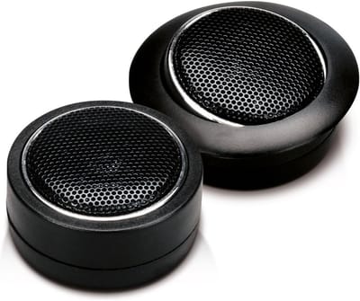 Set van 2 Tweeters 4 Ohm Hoge Tonen Luidspreker met Zijden Kalot en Neodymium Magneet