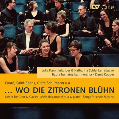 Julia Kammerlander & Katharina Schlenker, Figure Humaine Kammerchor, Denis Rouger - ...Wo Die Zitronen Bluh'n: Songs Arranged For Choir (CD)