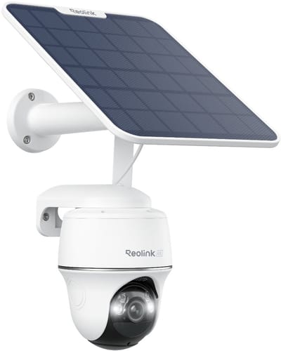 Reolink Go PT Ultra - 4G LTE 4K 8MP PT Buitencamera - Batterij/Zonne-energie - Pan/Tilt - Met Zonnepaneel