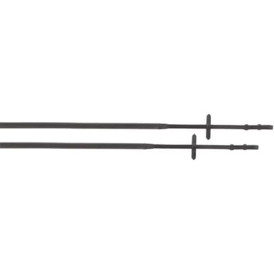 Rubber teugels voor paarden kleine spikes rubber teugels T de T