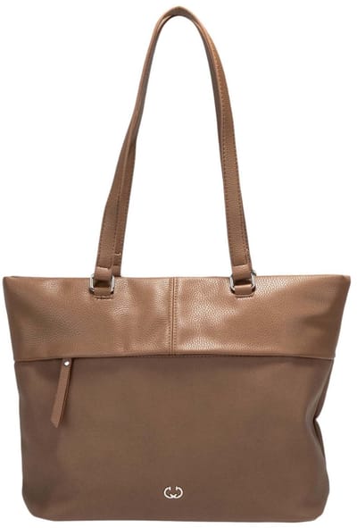 GERRY WEBER shopper schoudertas Keep In Mind Shopper LHZ Portabella bruine