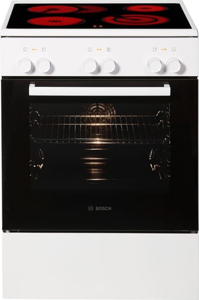 Bosch | HKA090220 | keramisch fornuis | 60 cm | Wit