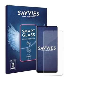 3 Stuks Savvies Screenprotector - geschikt voor realme Note 70 - beschermfolie glas transparant