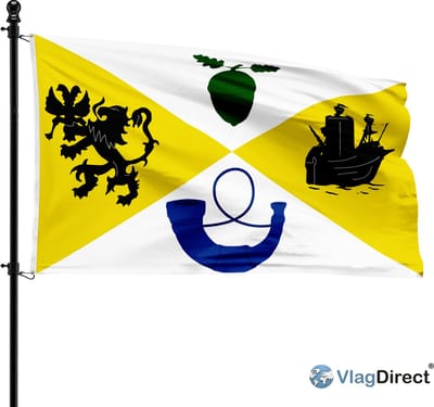 Asseneedse vlag - Gemeente Assenede vlag - 90 x 150 cm.
