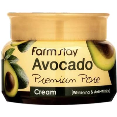 FARM STAY Avocado Premium Poriëncrème 100g (3 Opties) 1pcs beige