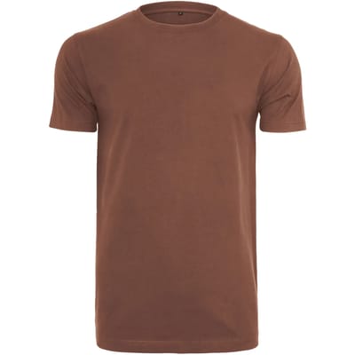 Build Your Brand - Rond Hals T-Shirt - Bark maat S