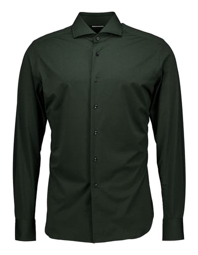 Xacus Active Shirt Lange Mouw Overhemden Groen Act520ml/31615