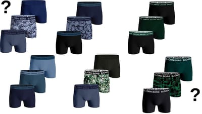 Björn Borg - 10 Pack - Verrassingspakket - Boxershorts - Heren - Multi Kleuren - Maat M