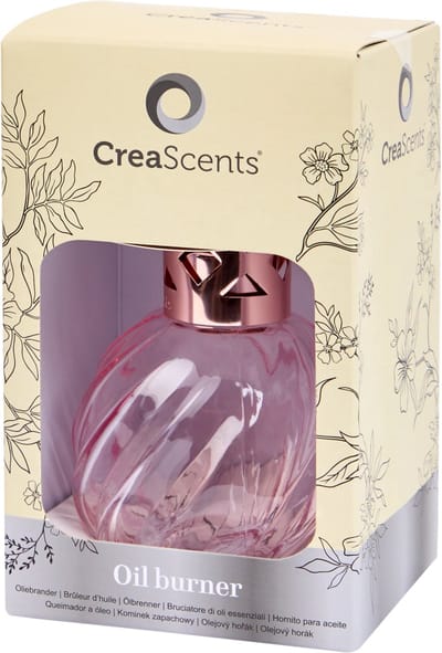 Creascents oliebrander - lamp - rose