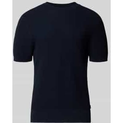regular fit gebreid shirt van zuiver katoen model 'H-NILTON'