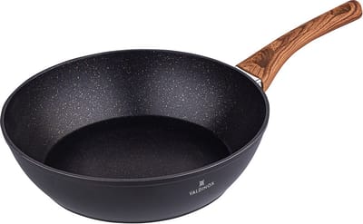 Valdinox Intenso Wokpan Ø 28cm - Geschikt voor alle Warmtebronnen - Inductie - Wok Pan