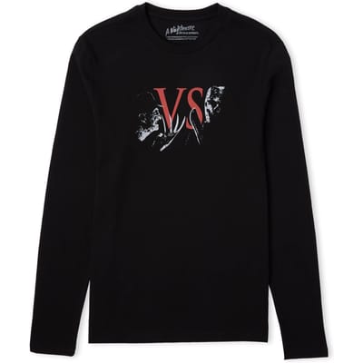 Freddy Vs. Jason Showdown Unisex Long Sleeve T-Shirt - Zwart - L
