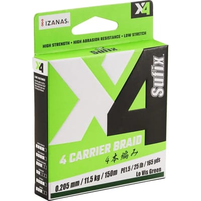 Vleesetende vlecht Sufix Braid (x4)