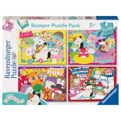 Squishmallows Puzzel 4-in-1, 100 stukjes