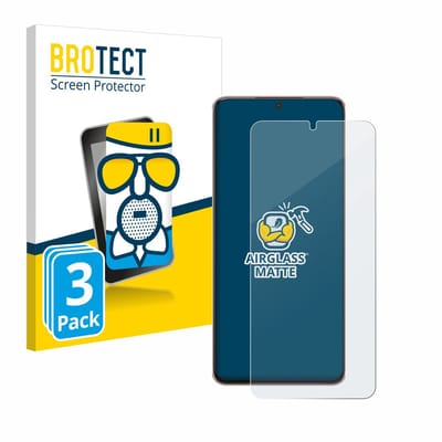 BROTECT - Screenprotector voor Samsung Galaxy S21 Plus 5G - Folie Beschermfolie Beschermglas matte 3 Stuks