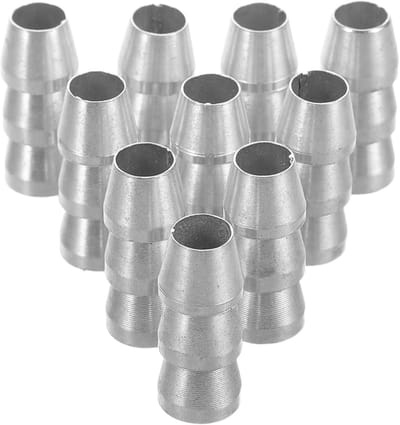 Veiligheids Wiggen - Hamer Versterking - Gereedschap Bevestigen - Duurzaam Ijzer - 2.5x1x1 cm - Zwart