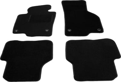 Automatten voor Volkswagen Passat B7 (2010-2014), Passat B6 (2005-2010) en Passat CC - 4-delig - Naaldvilt