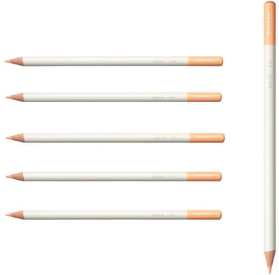 Tombow Irojiten - Kleurpotlood - P12 - Apricot - Oranje - 6 Stuks