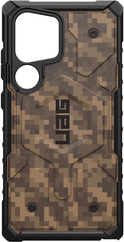 Urban Armor Gear Pathfinder SE Hoesje Geschikt voor Samsung S24 Ultra MagSafe Bruin