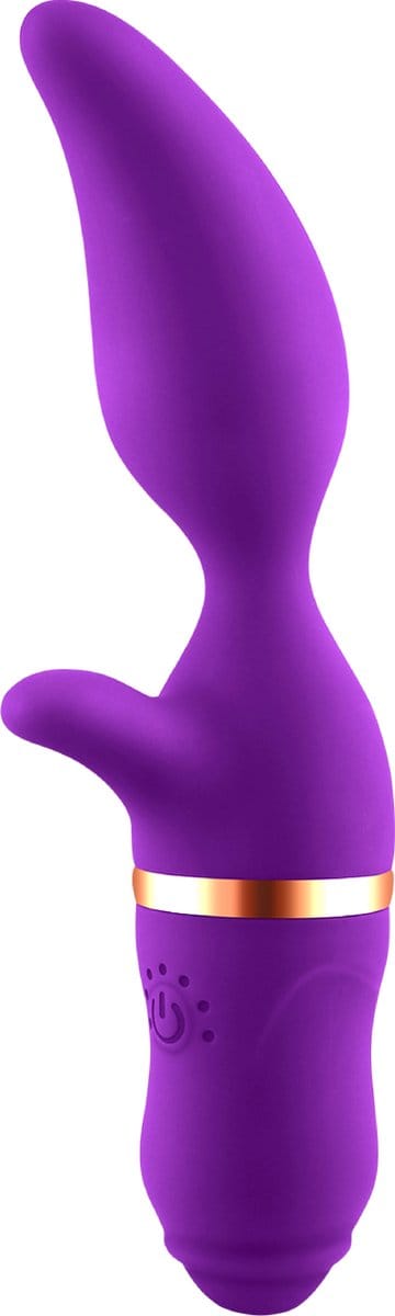 Cupitoys® Tarzan vibrator mangovorm - 19,8cm - Paars - 7 standen - Vibrators voor vrouwen en mannen - Sex toys voor vrouwen en mannen