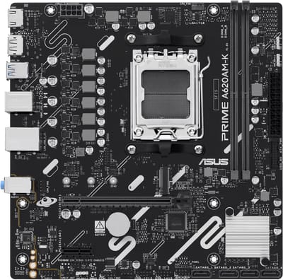 ASUS Prime A620AM-K - Moederbord - Socket AM5 - Micro-ATX - AMD A620A chipset
