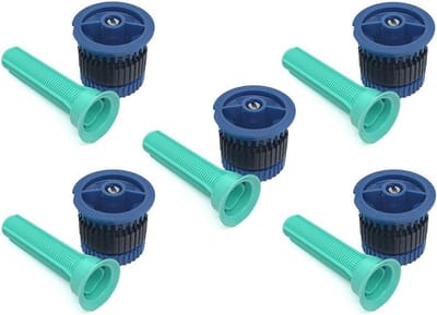 Verstuiverkop - Sproeier - Bewatering Gazon - Waterbesparend - 5 Stuks - Donkergroen