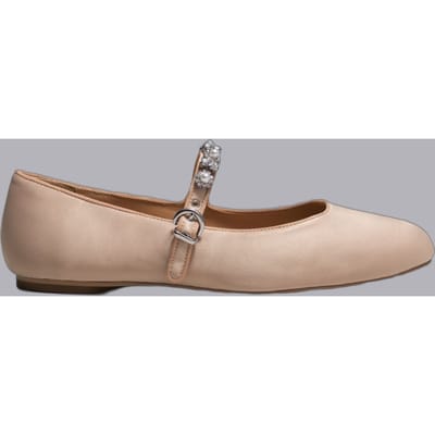& Other Stories Renata Deco Ballerina Orange Maat: 36 | Ballerina's Outlet | Dames | Beige