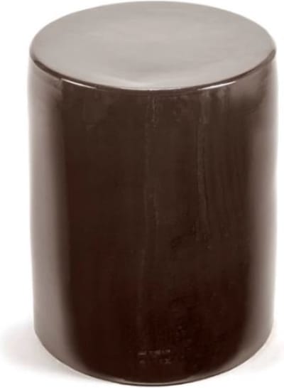 Serax Marie Michielssen Pawn kruk bijzettafel H46cm D37cm bruin