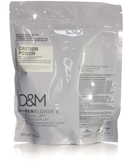 O&M SUPER BLONDE High Level 9 Lift Powder Lightener