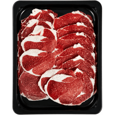 Gesneden lamsschenkel voor sukiyaki en Chinese fondue (1,5 mm) - 500 g