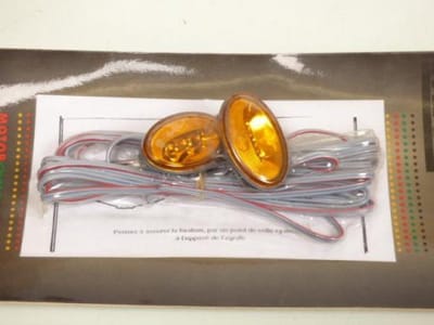 knipperlicht voor nieuwe tweewielige motorfiets