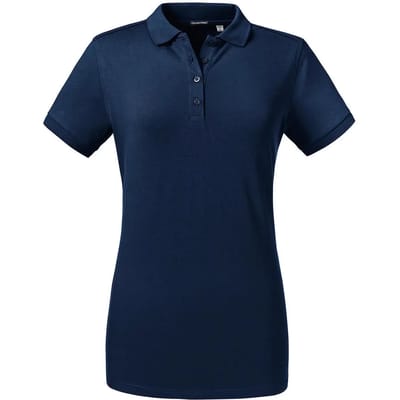 Damespolo Russell Athletic Tailored Stretch