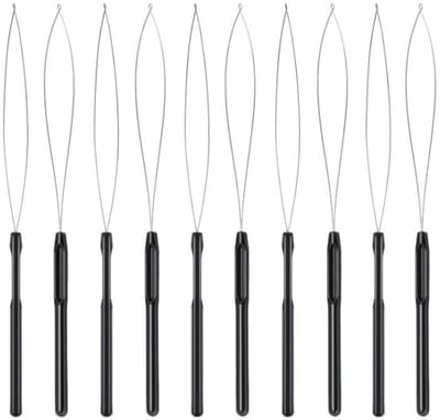 Dailygoods- Haarverlenging 10 Stks - Micro Ringen/Nano Kralen - Antislip Handvat - Duurzaam Gereedschap - Lichtgewicht Ontwerp - Flexibel Gebruik - Haarextensie