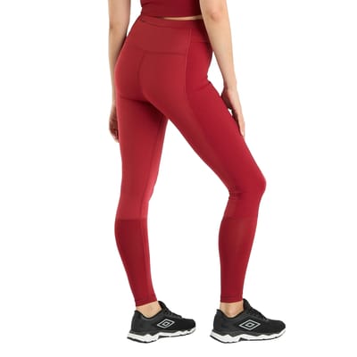 Umbro Dames/Dames Pro 7/8 Trainingslegging (Zongedroogde tomaat)