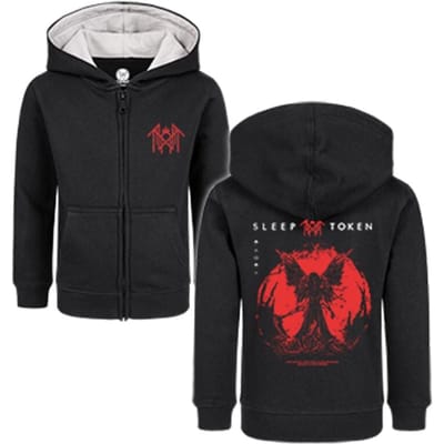 Sleep Token Kinder vesten voor kinderen - Metal Kids - Red Reaper Angel - voor Kinderen - zwart
