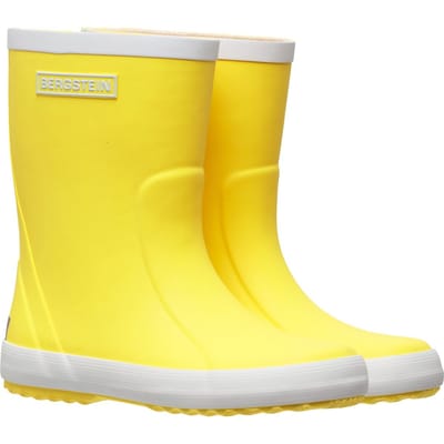 Bergstein - maat 27 - Classic Limited Edition Unisex Junior Regenlaarzen - Neon Yellow