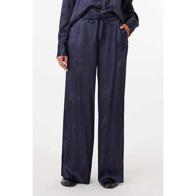 Scotch & Soda Jacquard Pant Peacoat Taglia: W26 | Pantaloni Outlet | Donna