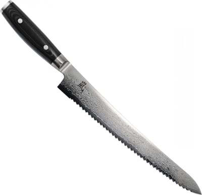 Yaxell Ran Broodmes 27 cm – 69 Lagen Damaststaal – VG10 Staal – 61 HRC – Canvas-Micarta Heft