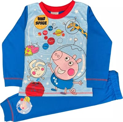 George Pig pyjama - katoen - Peppa Big Dino Space - maat 86/92