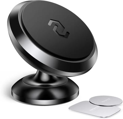 360° Verstelbare Magnetische Telefoonhouder voor Auto - Geschikt voor Smartphone, iPhone, Samsung en Huawei - Zwart Auto Accessoire