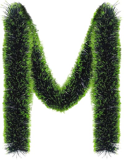Kerst Krans Decoratie - 200 cm Glitter Groen Kunststof - Kerstboom Versiering - Binnen Buiten Gebruik - Feestelijke Slingers - Verjaardag Party - Snoer Voor Gevel Raam - Kerststal - Kerstmarkt